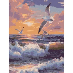 Купити Картина за номерами "Політ над хвилями" ©art_selena_ua KHO6469, 30х40 см Картина за номерами "Політ над хвилями" ©art_selena_ua KHO6469, 30х40 см