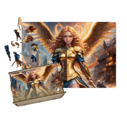 Купити Пазл дерев'яний Аніме Феєричні Крила, А5, Картонна коробка Пазл дерев'яний Аніме Феєричні Крила, А5, Картонна коробка